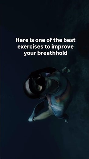 Freediving exercise #breathhold #freediving #yogagirl #freedivingphotography #breathwork #underwater