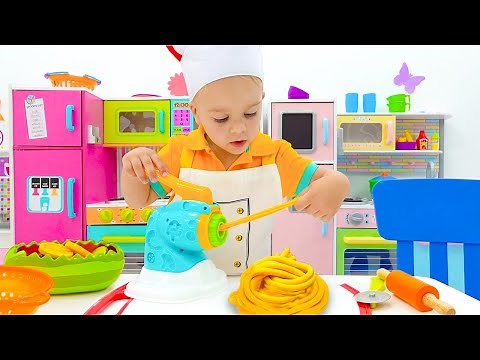 Vlad y Niki aprenden a cocinar y más historias divertidas para niños