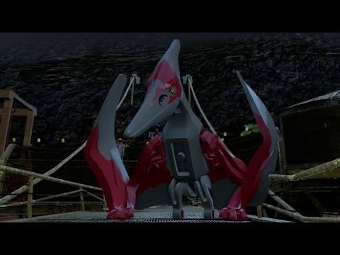 LEGO Jurassic World - Pteranodon & Dimorphodon Gameplay (Isa Sorna Free Roam)