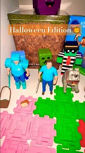 My updated Minecraft collection Halloween edition