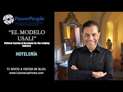 P&L MODELO USALI EN HOTELERÍA - estandarización INFORMACIÓN FINANCIERA