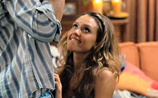 【幸运查克】吻戏cut 杰西卡·阿尔巴 让人难以抗拒Jessica Alba × Dane Cook