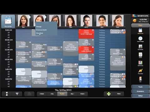 Shortcuts Appointment Book Hair Salon Demo Video