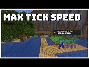 Minecraft At MAX Tick Speed