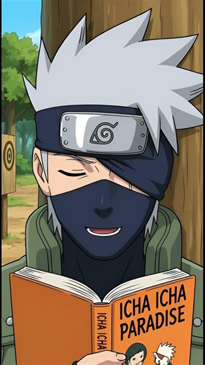 Why KAKASHI always reads the same book #anime #animeedit #animeshorts