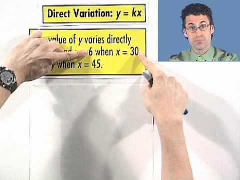 Direct Variation