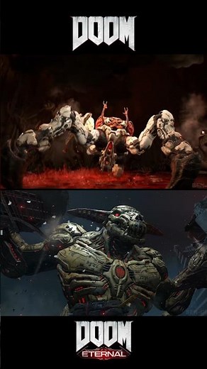 Final Boss Glory Kill Comparison 🔥 DOOM (2016) vs. DOOM: Eternal