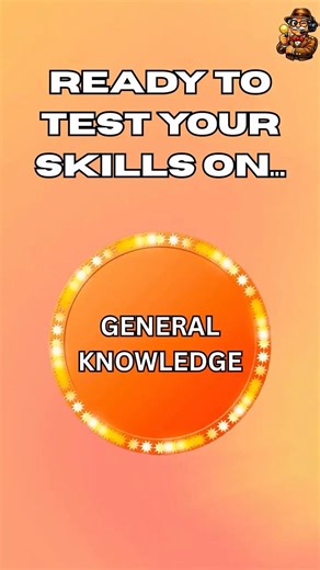 GENERAL KNOWLWEDGE QUIZ! #shorts