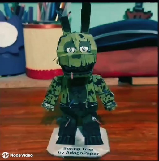 Springtrap Papercraft Tutorial: Create Your Own Model