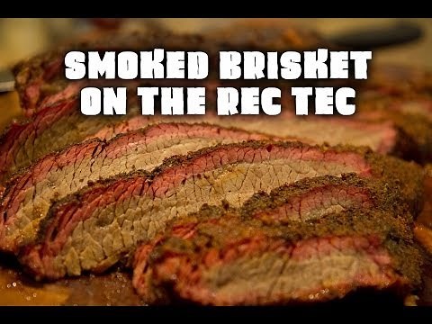 Smoked Brisket on the REC TEC Pellet Grill