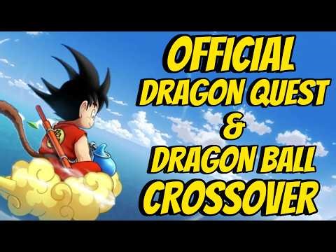 OFFICIAL Dragon Quest and Dragon Ball Crossover! #jrpg