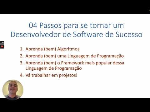 Curso 01: Algoritmos & Programação em JAVA 21 - Unidade 0 - Apresentação do Vídeo 01 (vídeo 03)