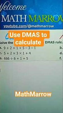 Using DMAS to perform different mathematical operation A @MathMarrow