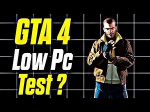 GTA 4 Low-End PC Test 🔥 FPS, Graphics & Performance Check on Weak Hardware