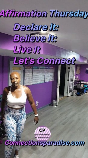 connectionsparadise ✨ It’s Affirmation Thursday, Y'all🎊 Declare it. Believe it. Live it. Here’s today’s Affirmation for Health & Wellness: “I believe in my God-given ability to create healthy, sustainable habits that honor my body, strengthen my mind, and transform my life.” Transformation starts with what you speak — but it’s built by taking actionable STEPS. Are you ready to turn your affirmations into actionable steps today? LetS Connect. Learn how to live healthy from the inside out through