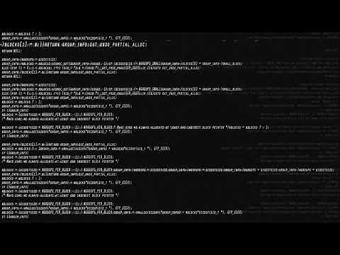 White Hacker Screen Full HD 60 FPS 1 Hour