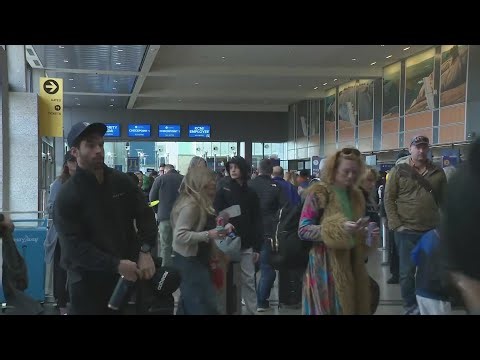 TSA agents feel impact of partial government shutdown during spring break travel