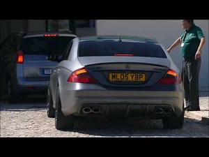Mercedes CLS 55 AMG Loud Sound!