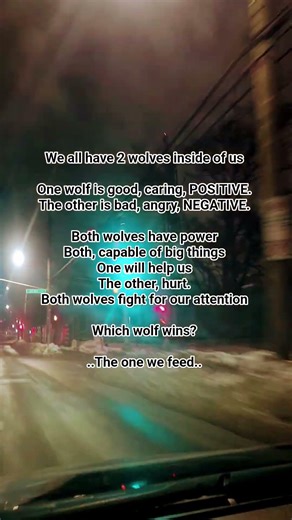 You dont become what you want. You become what you feed.