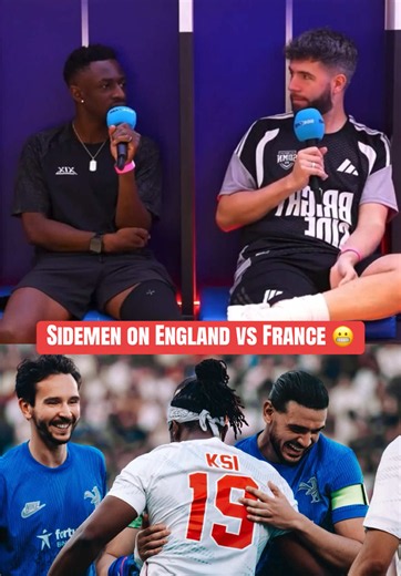 Sidemen React to England vs France Match: Halftime, Subs & Laser Pointers