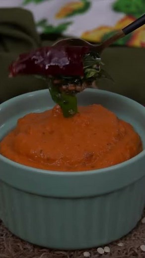 Red Capsicum Chutney Recipe - Indian Chutney Recipes By Archana's Kitchen