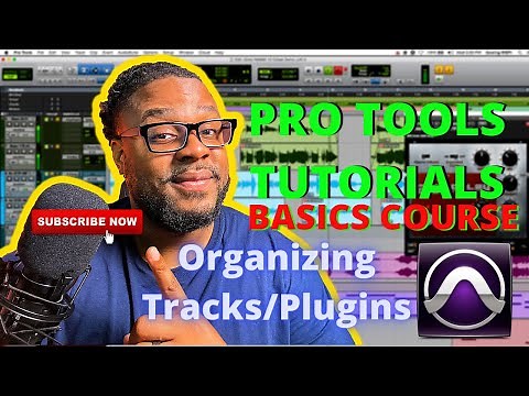 First time using Pro Tools: Organizing Tracks and Plugins