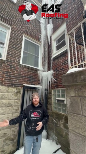 ❄️ Ice dams aren’t just icicles — they’re a warning sign.