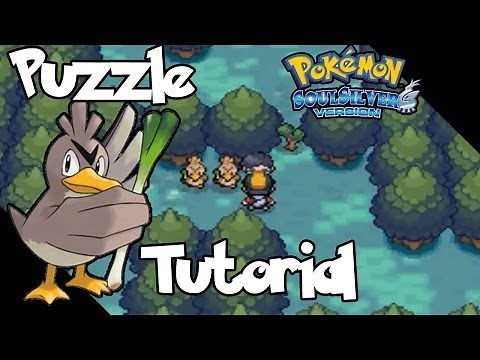 Pokemon Soul Silver Farfetch'd puzzle tutorial