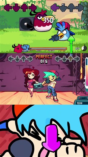 FNF Tutorial Song Funkadelix BUT Animation vs Angry Bird - Friday Night Funkin Mod