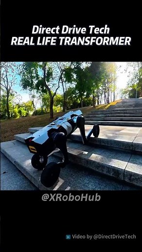 🔥🤖 #DirectDriveTech Unveils a Real-Life #Transformer! #ModularBot Squad. #robotics #centipede #ai