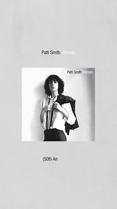 OUT NOW: Patti Smith's Horses 50th Anniversary Edition. This limited 2-LP and 2-CD release features the remastered original album from the master tapes, plus rare and unreleased recordings - including Patti Smith’s 1975 RCA audition tape. Celebrate the legacy. | Legacy Recordings