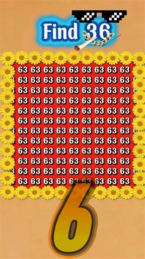 Please help me find the number 36😭#intelligence #intelligenceartificielle