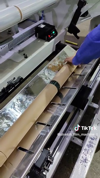Fully auto paper core loading and unloading system #palletpacking #papercore #papercoremachine #pefilm #boppfilm #stretchfilm #plasticfilm #plasticfilmextruder #stretchfilmmachinery