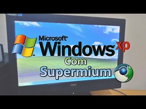 Using the internet on Windows XP with Supermium