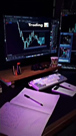 Day Trader Lifestyle 💸 | Charts, Coffee & Discipline | Trader Lifestyle Reality 📉 | #traderlifestyle