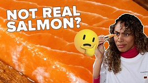 564K views · 153 reactions | Trying Vegan Salmon Sashimi  | Tasty UK | Facebook