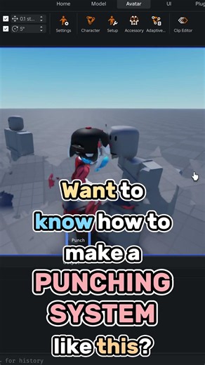 Want to know how to make a Punching System in Roblox Studio?