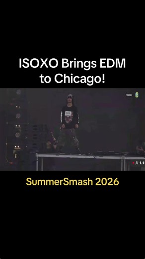 ISOXO Summer Smash 2026 performance in Chicago