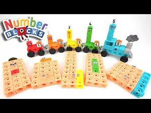 Numberblocks 21-25 are Missing Their Pieces! Help Build them with the Numberblock Express Train