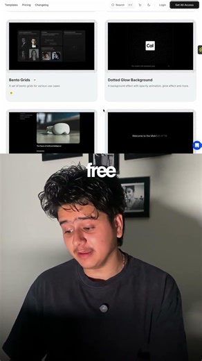 This Free Website Has 100+ UI Components for AI Website Builders