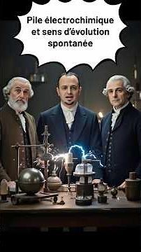 Formules - Pile électrochimique et sens d’évolution spontanée