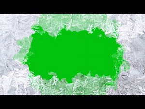 Ice Freeze Effects FREE Green Screen Intro [4K]