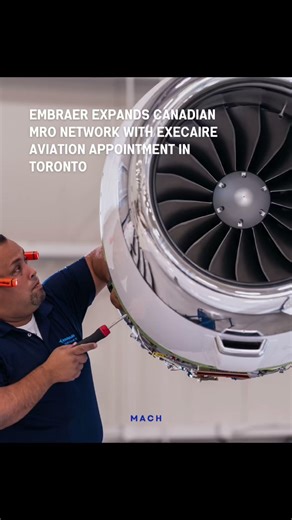 Embraer expands Canadian MRO Network
