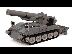 LEGO M110 8-inch Howitzer Instructions