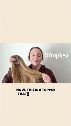Why Dimples Hair Toppers Are Changing Women’s Lives | Heat-Friendly Review