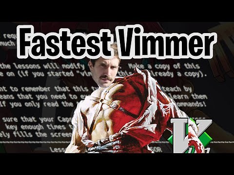 VimTutor World Record Speed Run 100% No Glitch