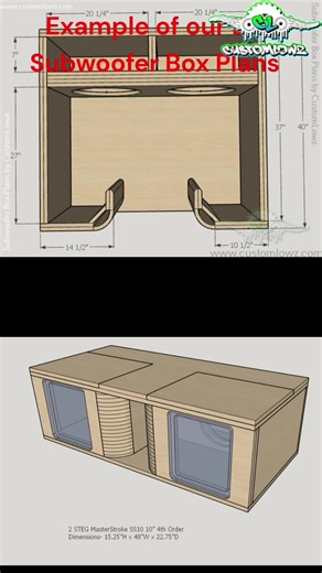 Building a flat pack subwoofer box! Pieces available for purchase at www.customlowz.com so you can build it yourself! #caraudio #diy #learnhowto