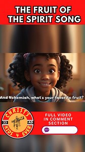 Sing Along to the Fruit of the Spirit Song! 🎤🍑 #KidsBibleSongs Watch full video here:https://www.youtube.com/watch?v=UV_n9k891iU Sing Along to the Fruit of the Spirit Song! 🎤🍑 #kidsbiblesongs Join us in this fun and energetic video where we sing the Fruit of the Spirit Song! 🎶 Perfect for kids who love to dance, sing, and learn about God's Word. This is one of the best kids Christian songs for little ones to enjoy at home, in church, or in Sunday school. 🎤 What’s in this video? A lively si