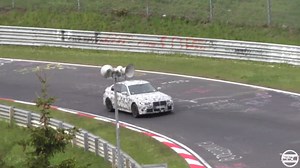 Prototype cars spotted during Nürburgring track development