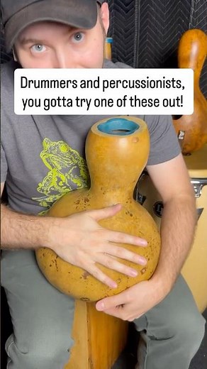 🎃Super Unique Percussion Instrument! Udu Gourd! #gourd #gourds #percussion #drums #drummer